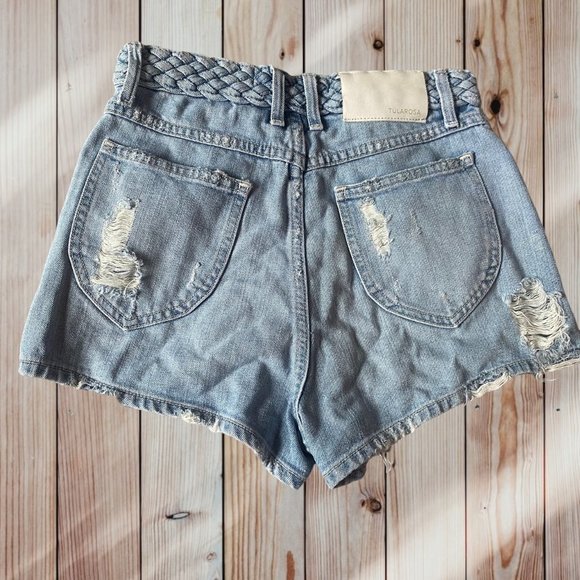 Tularosa Emma High-Rise Short in Santorini - Picture 6 of 14